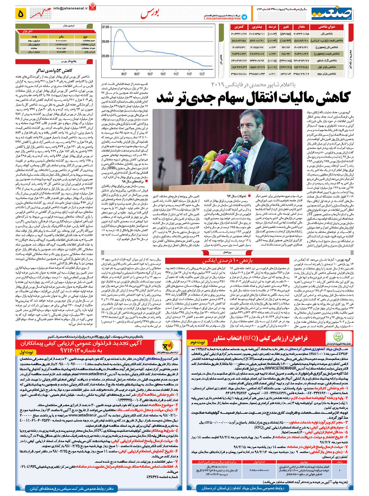 صفحه ۰۵ – ۰۳ اردیبهشت ۱۳۹۸