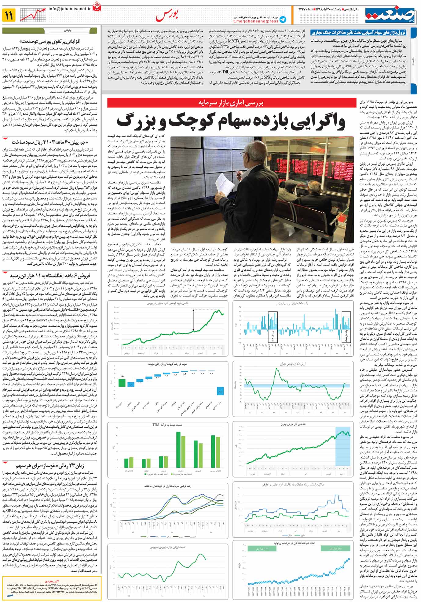 صفحه ۱۱- ۳۰آبان ۱۳۹۸
