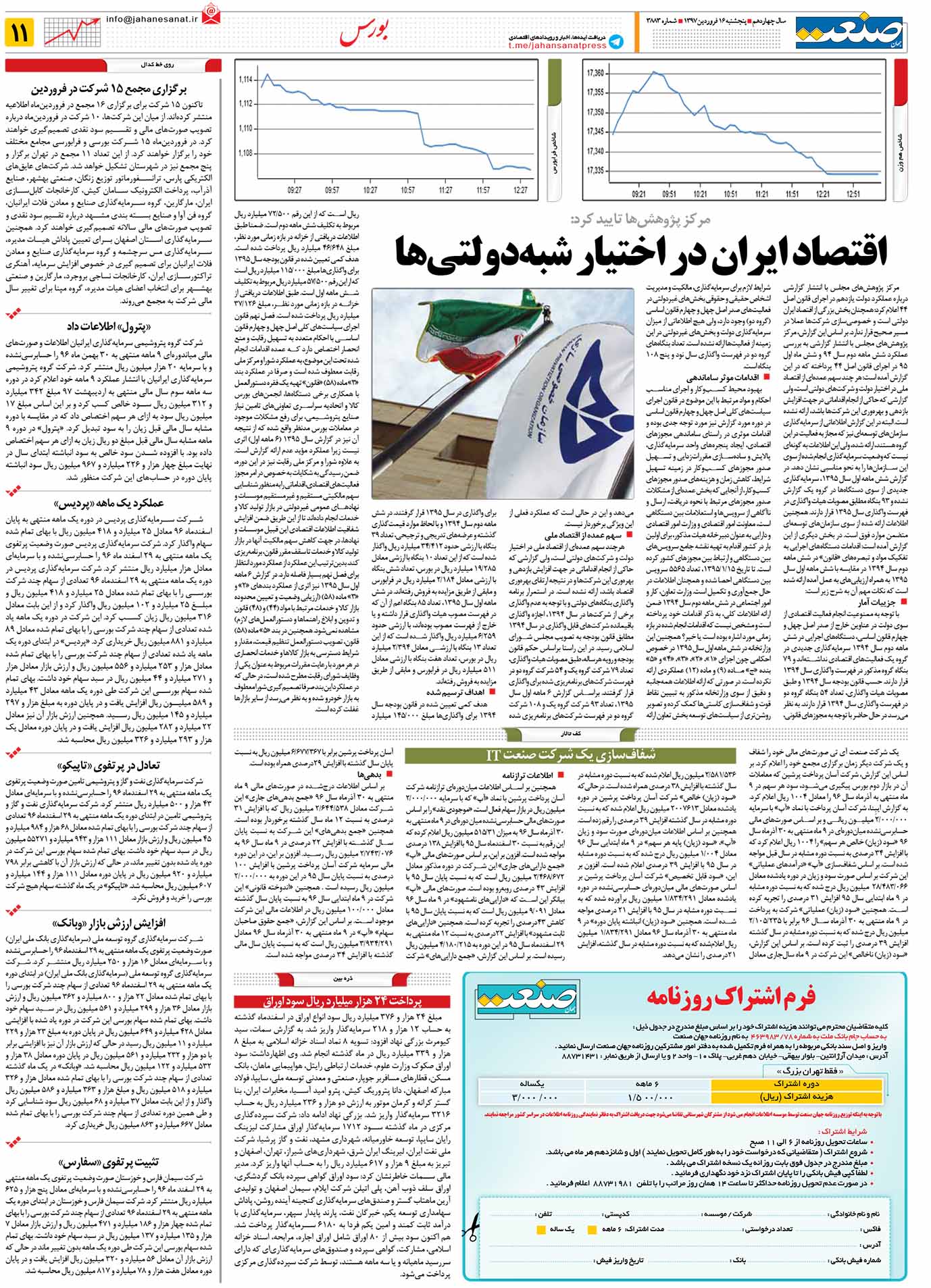 صفحه ۱۱-۱۶ فروردین۱۳۹۷