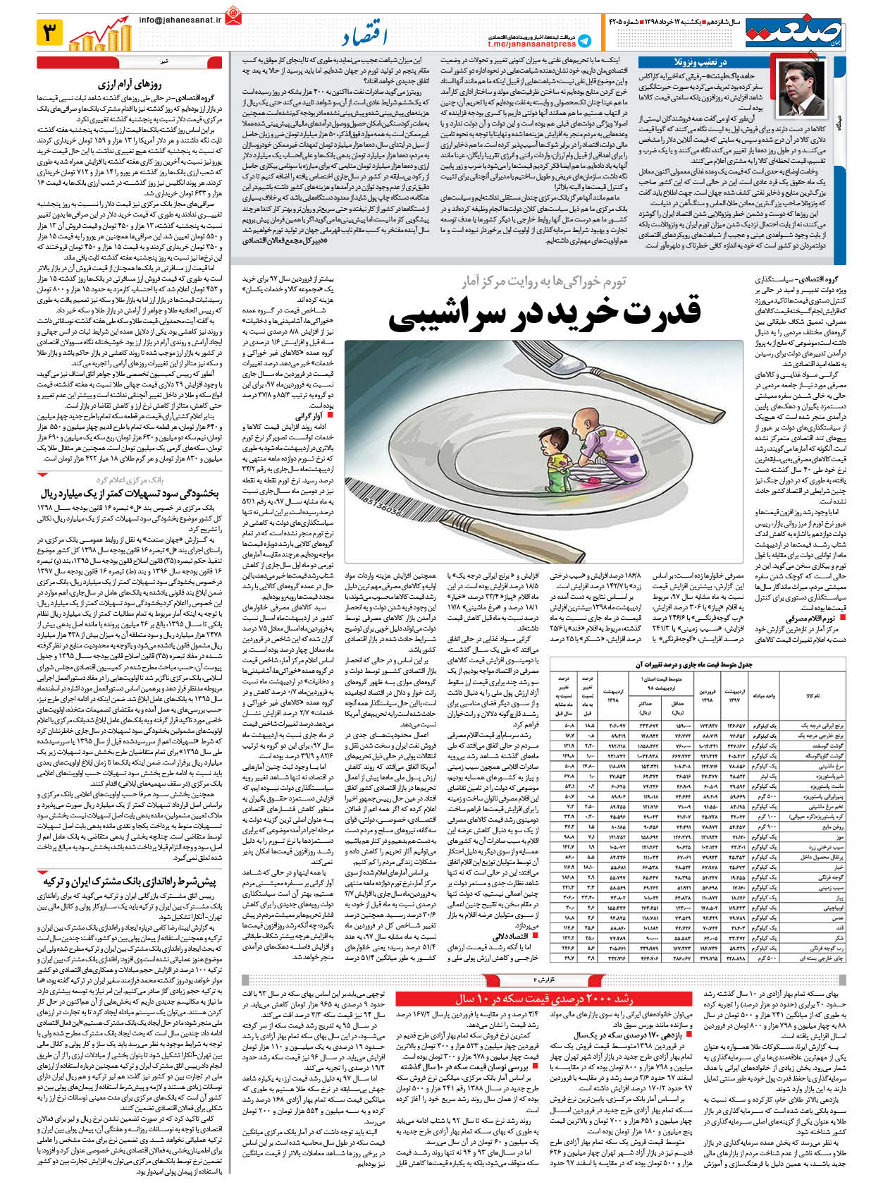 صفحه ۰۳ – ۱۲ خرداد ۱۳۹۸