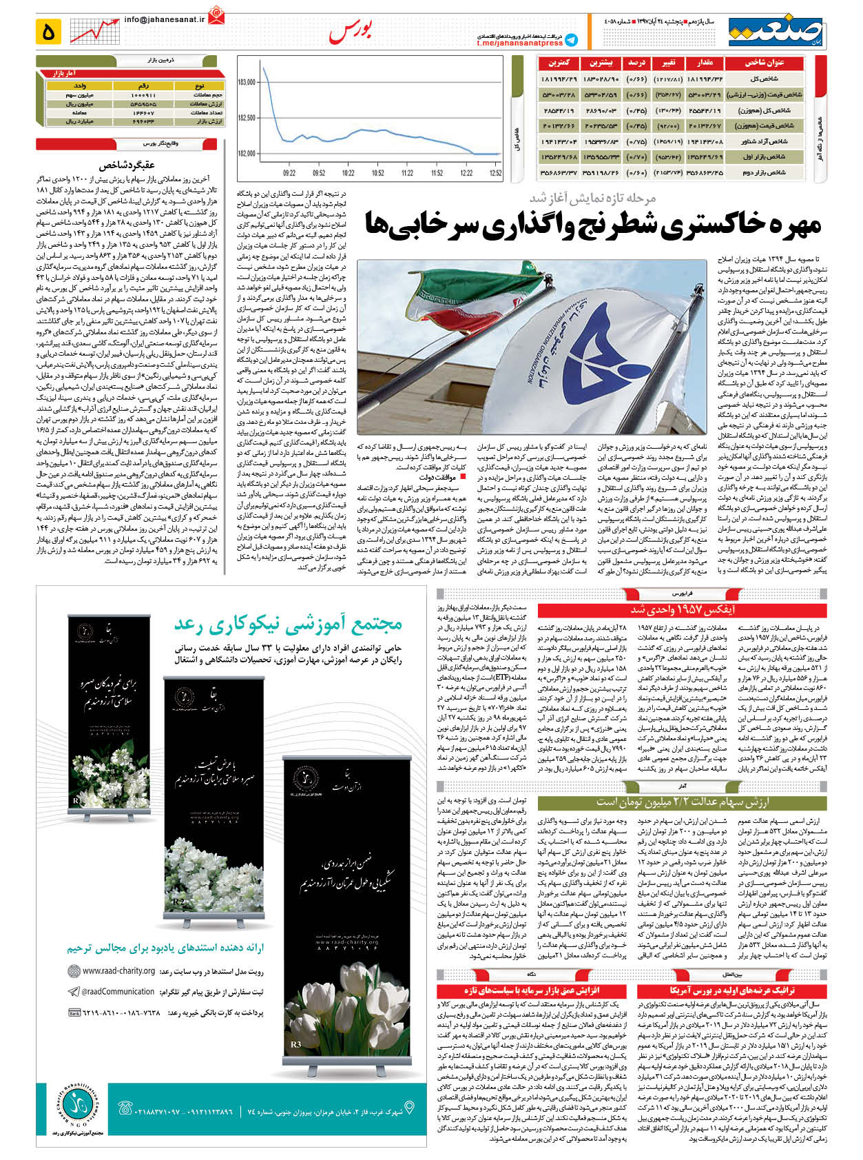 صفحه ۰۵ – ۲۴ آبان ۱۳۹۷