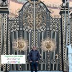 تولیدی درب حیاط ویلایی | نرده آهنی پنجره ثامن فرفورژه